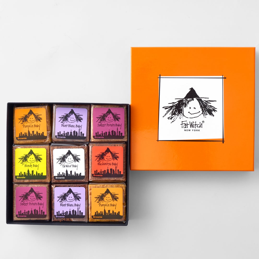 Fat Witch New York ハロウィン ブラウニー 9個入り | New York Bakery