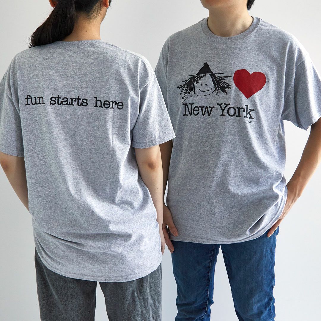 専用 フレームワーク　NYC PRINT Tシャツ　グレー アーバンリサーチ ドアーズ URBAN RESEARCH DOORS GOOD ROCK SPEED NYC