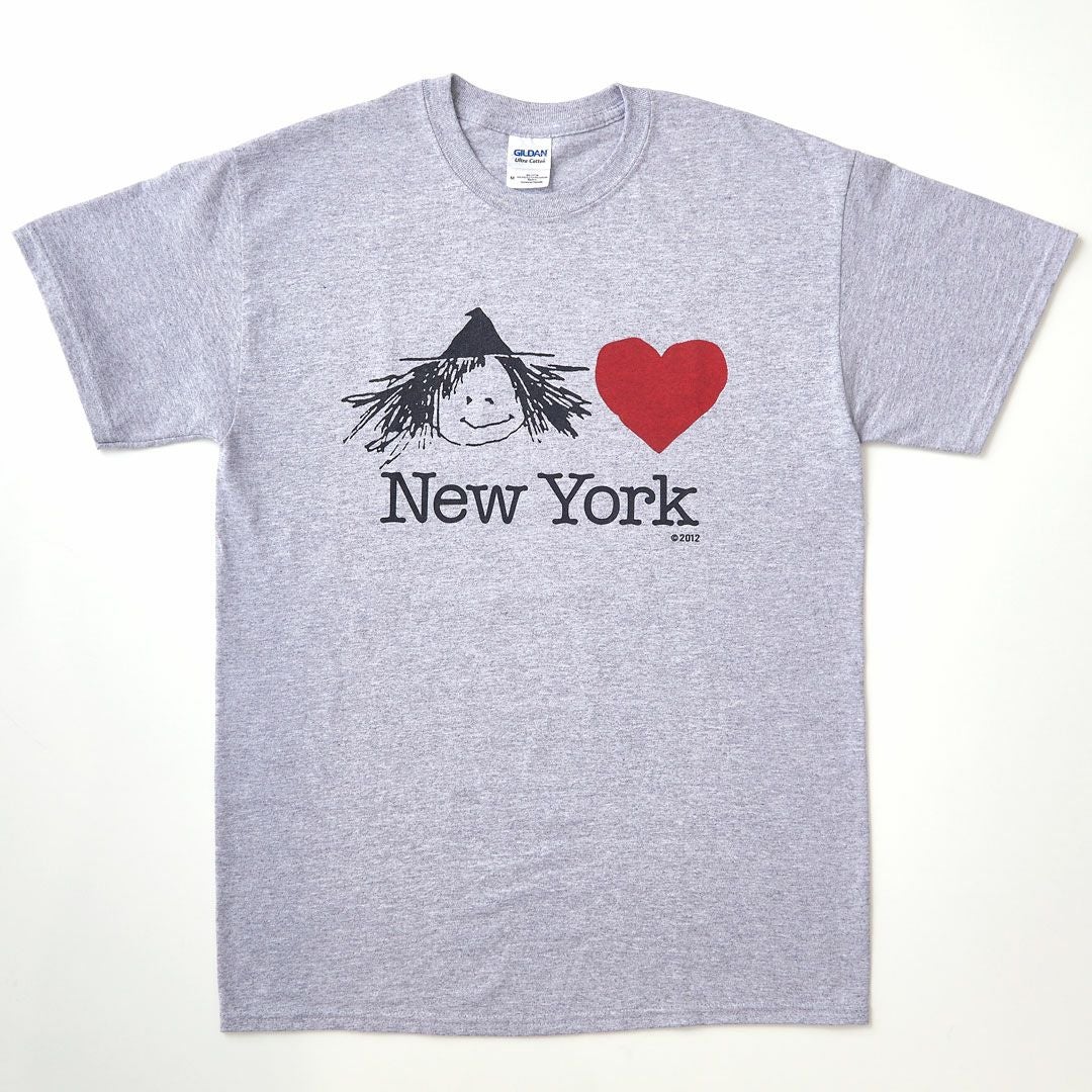 Fat Witch New York I LOVE NY Tシャツ(杢グレー) 1枚 | New York Bakery