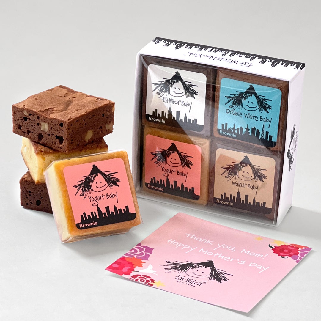 Fat Witch New York 母の日 ブラウニー 4個入り | New York Bakery