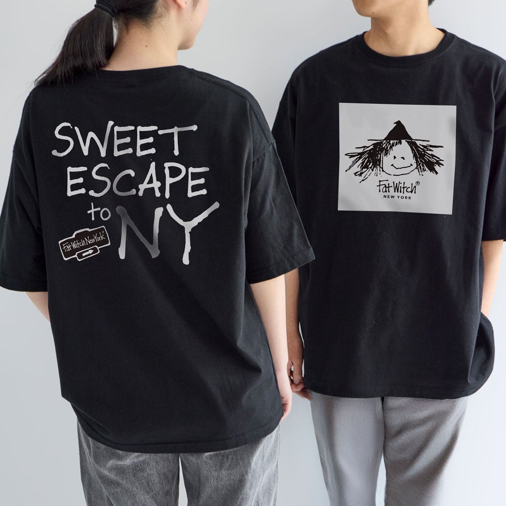 Fat Witch New York SWEET ESCAPE to NY ビッグシルエットTシャツ