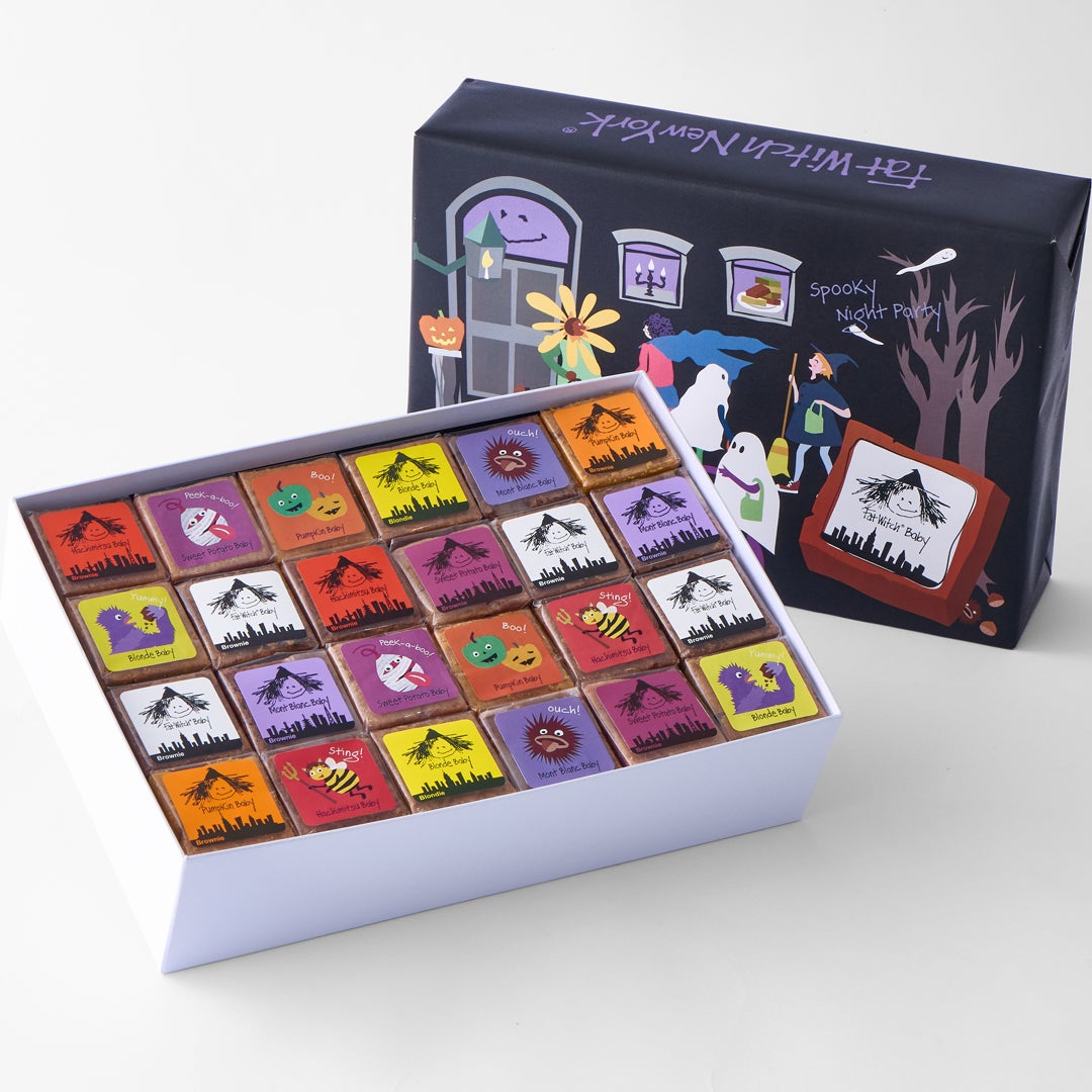 Duffy ハロウィン フォトフレームストラップキーホルダーセット Fat Witch New York ハロウィン デラックスブラウニー 48個入り／72個
